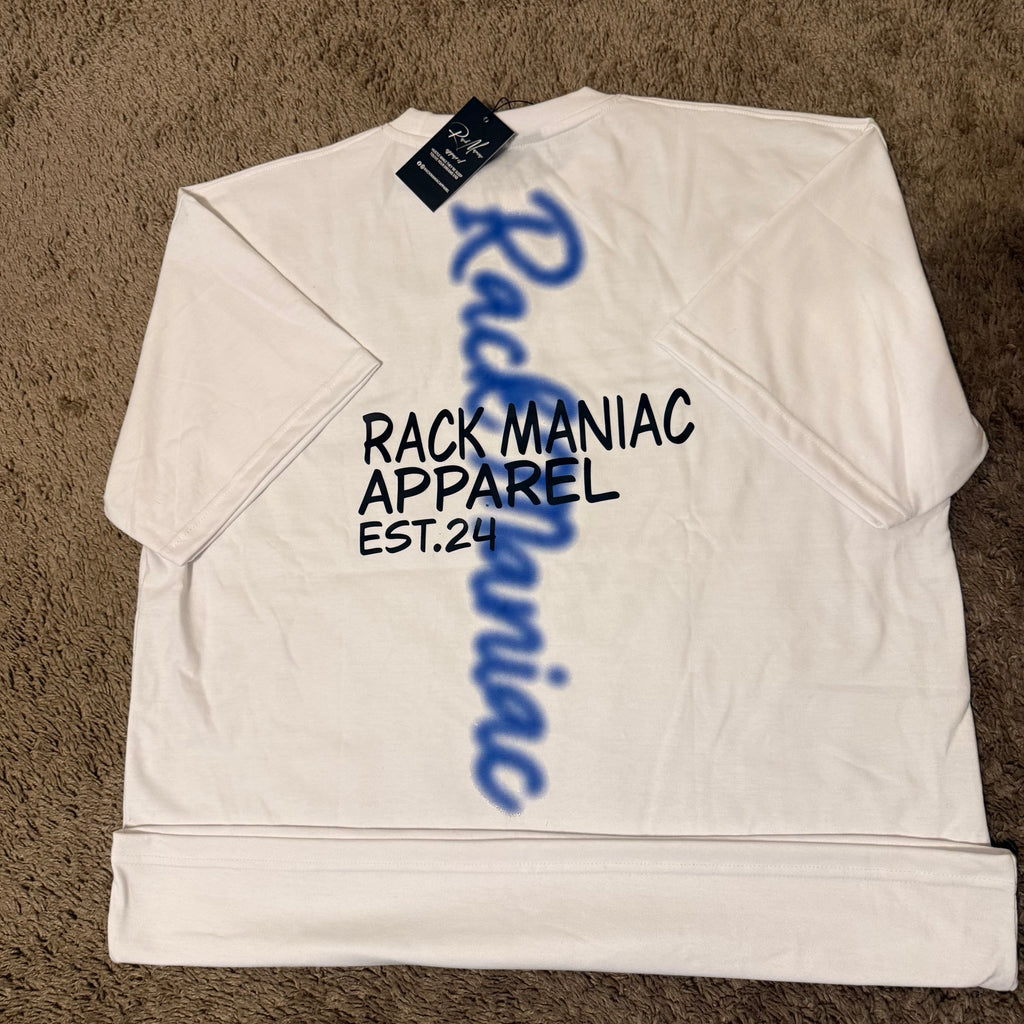 White and Blue RackManiac staple set
