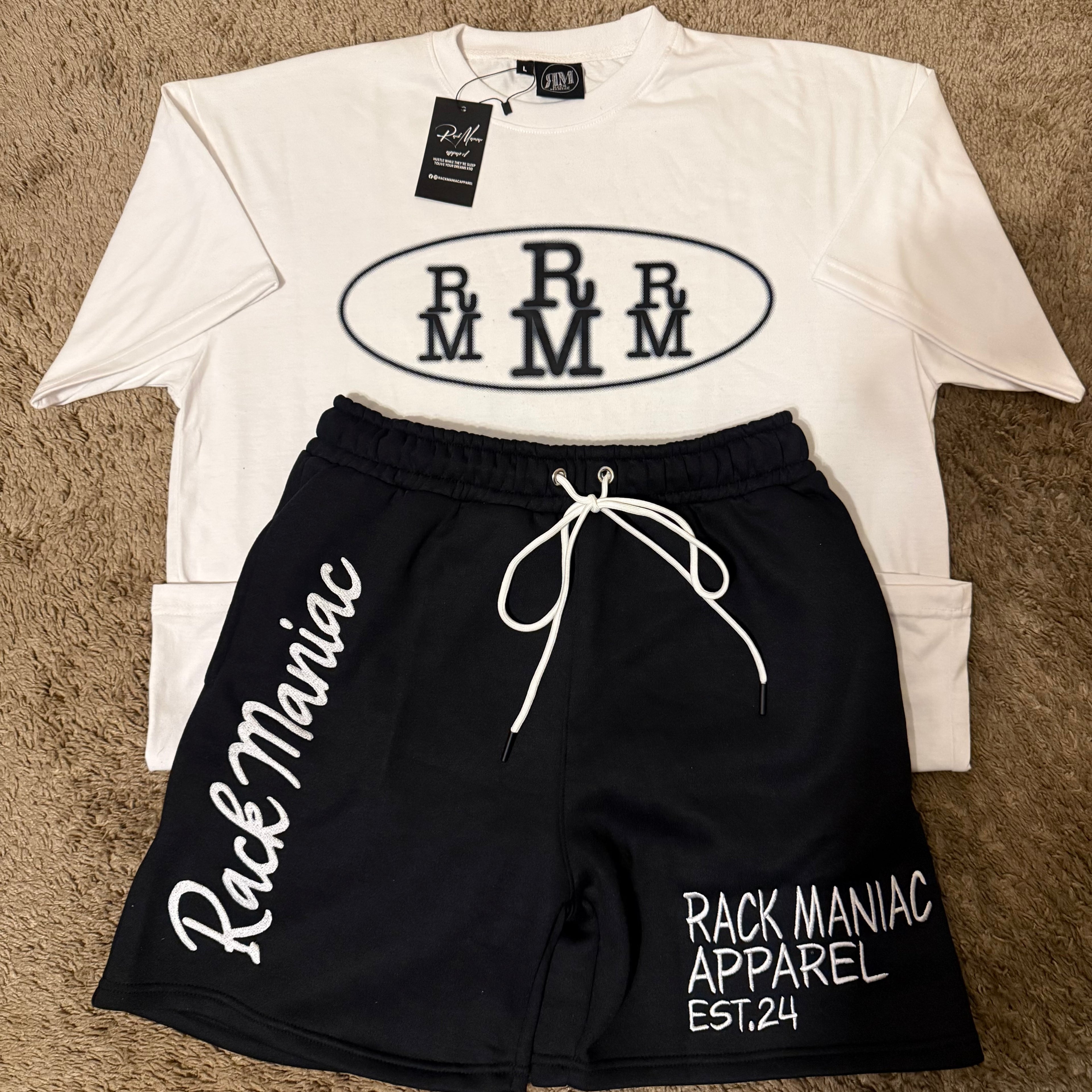 Black and White RackManiac staple set