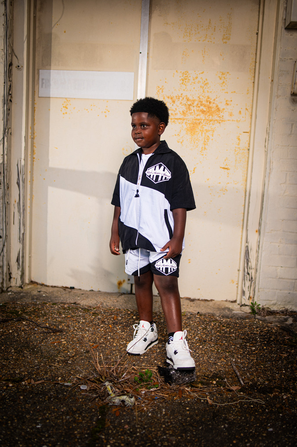 Kids RM Playa stripe set